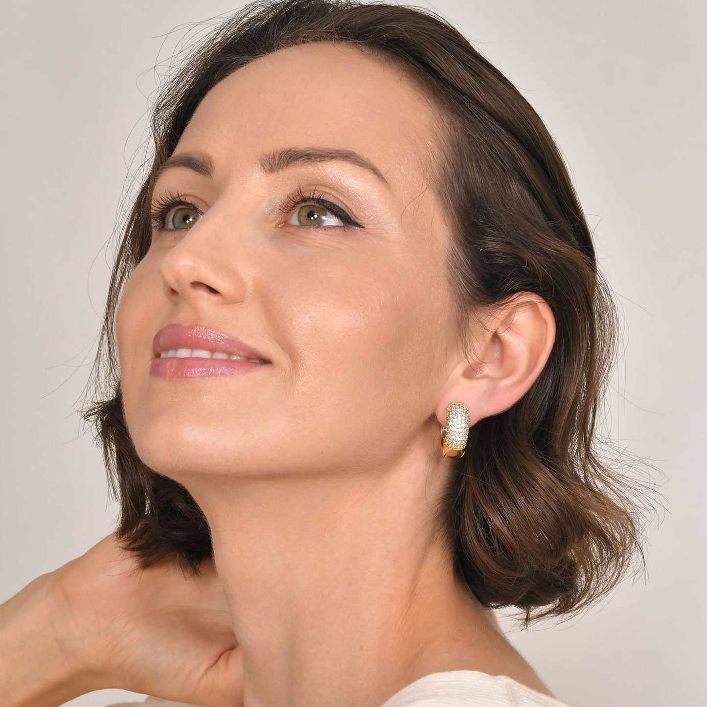 Grace Hoop Earrings
