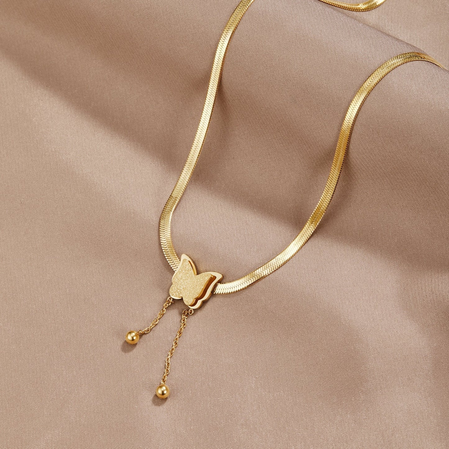 Bettina Butterfly Necklace