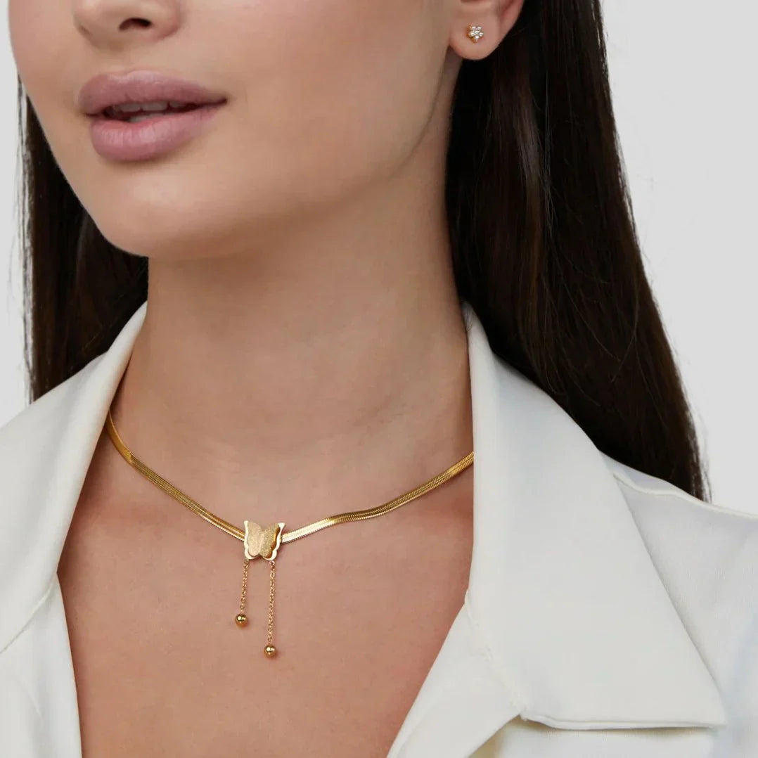 Bettina Butterfly Necklace