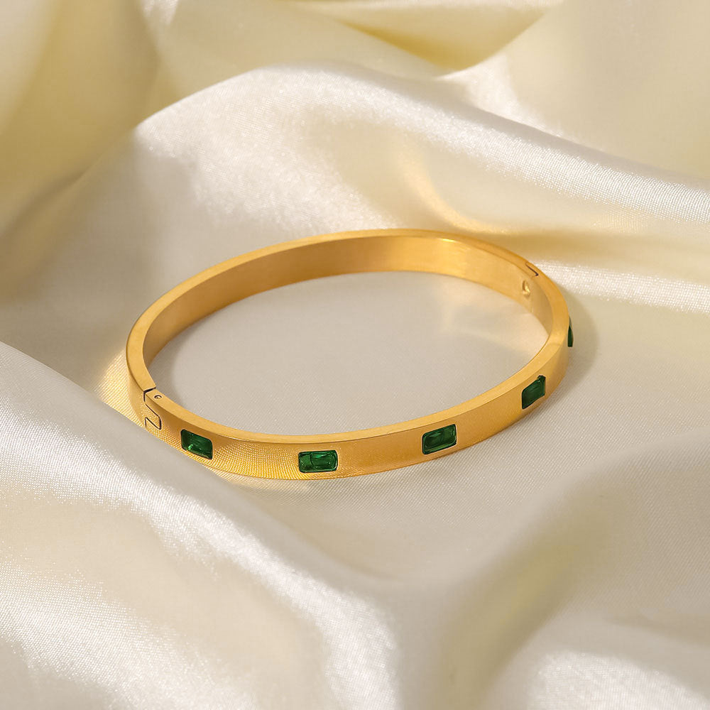 Elizabeth Emerald Bracelet