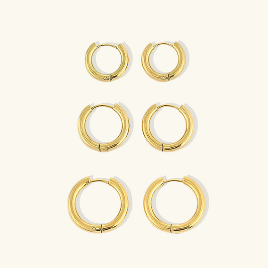 Orbita Hoop Earrings Set