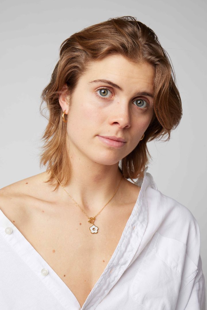 Pearl Flora Necklace