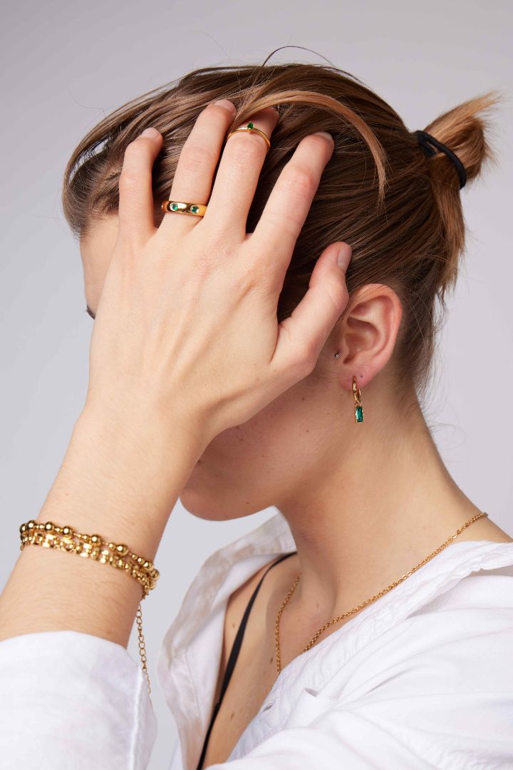 Emerald Artemis Ring