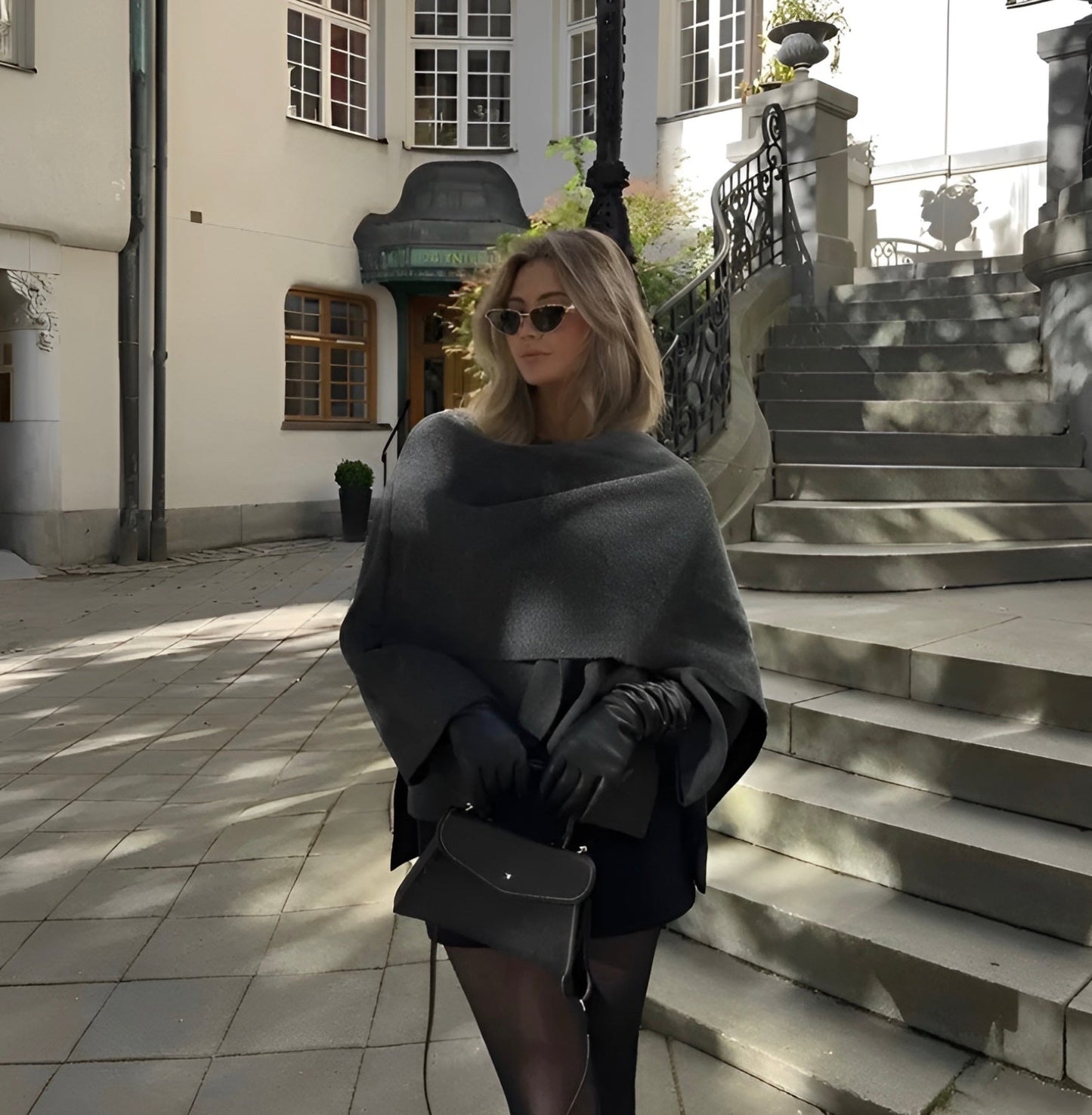 Elif - Viral cape coat (new colors!)
