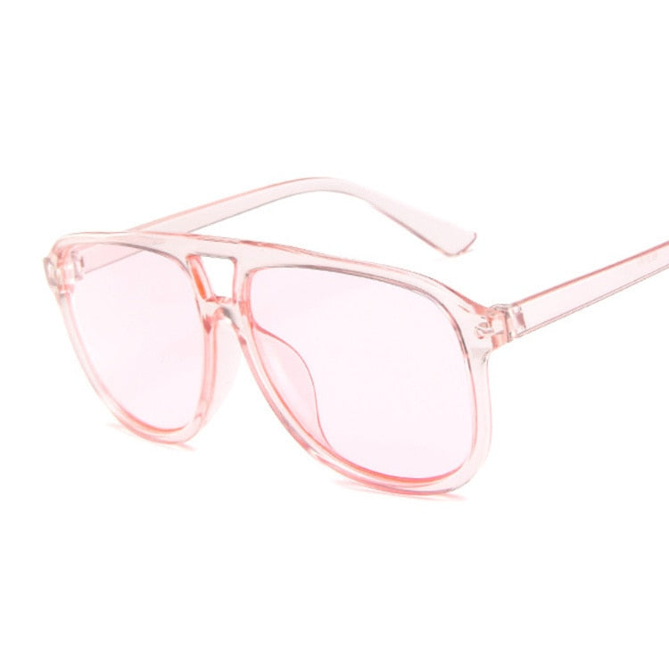 Gafas de sol estilo piloto retro de gran tamaño