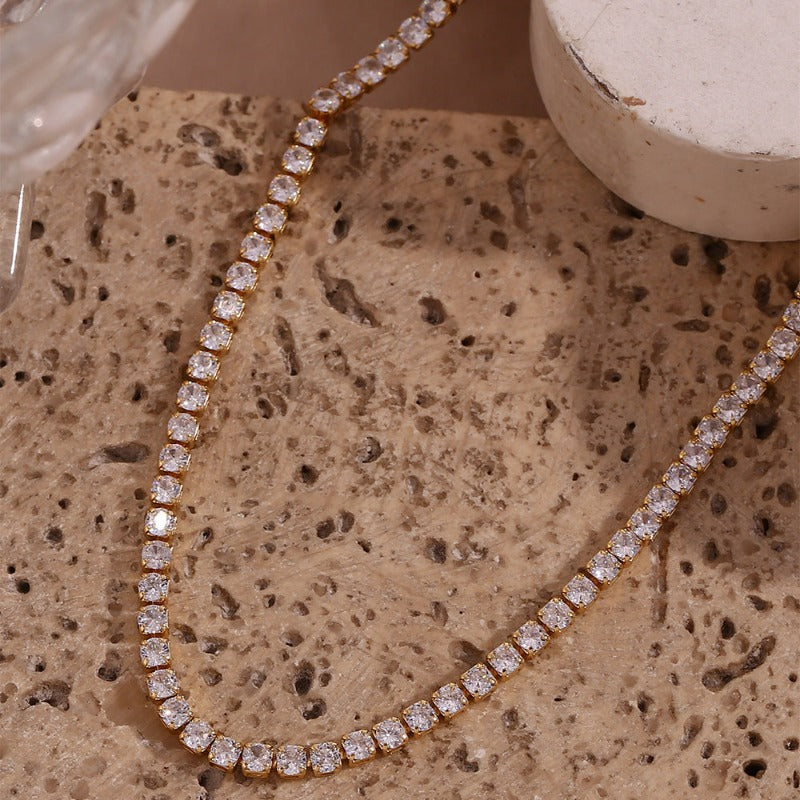 Savannah Tennis Necklace