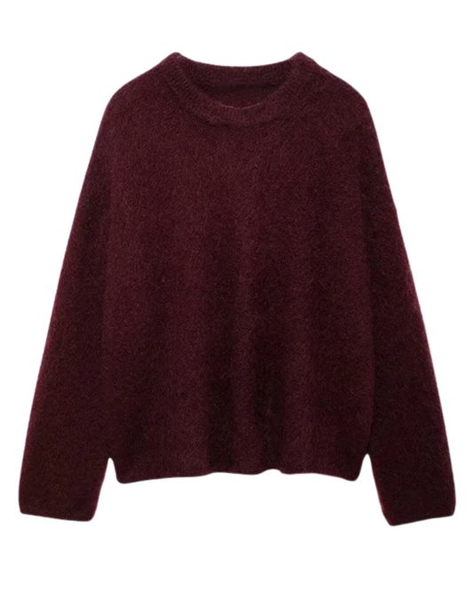 Tess | Viral Burgundy sweater