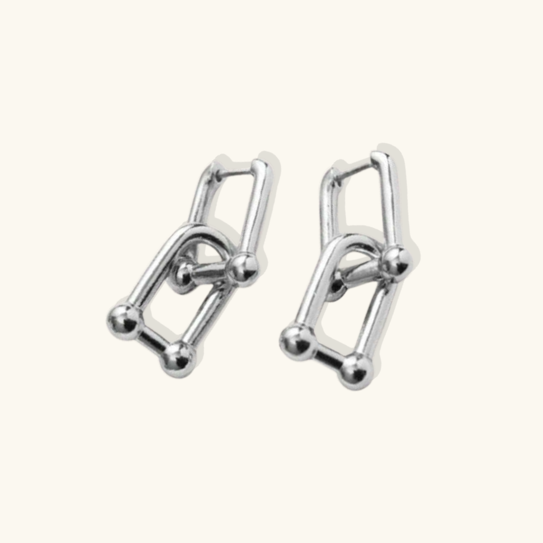 London Link Earrings