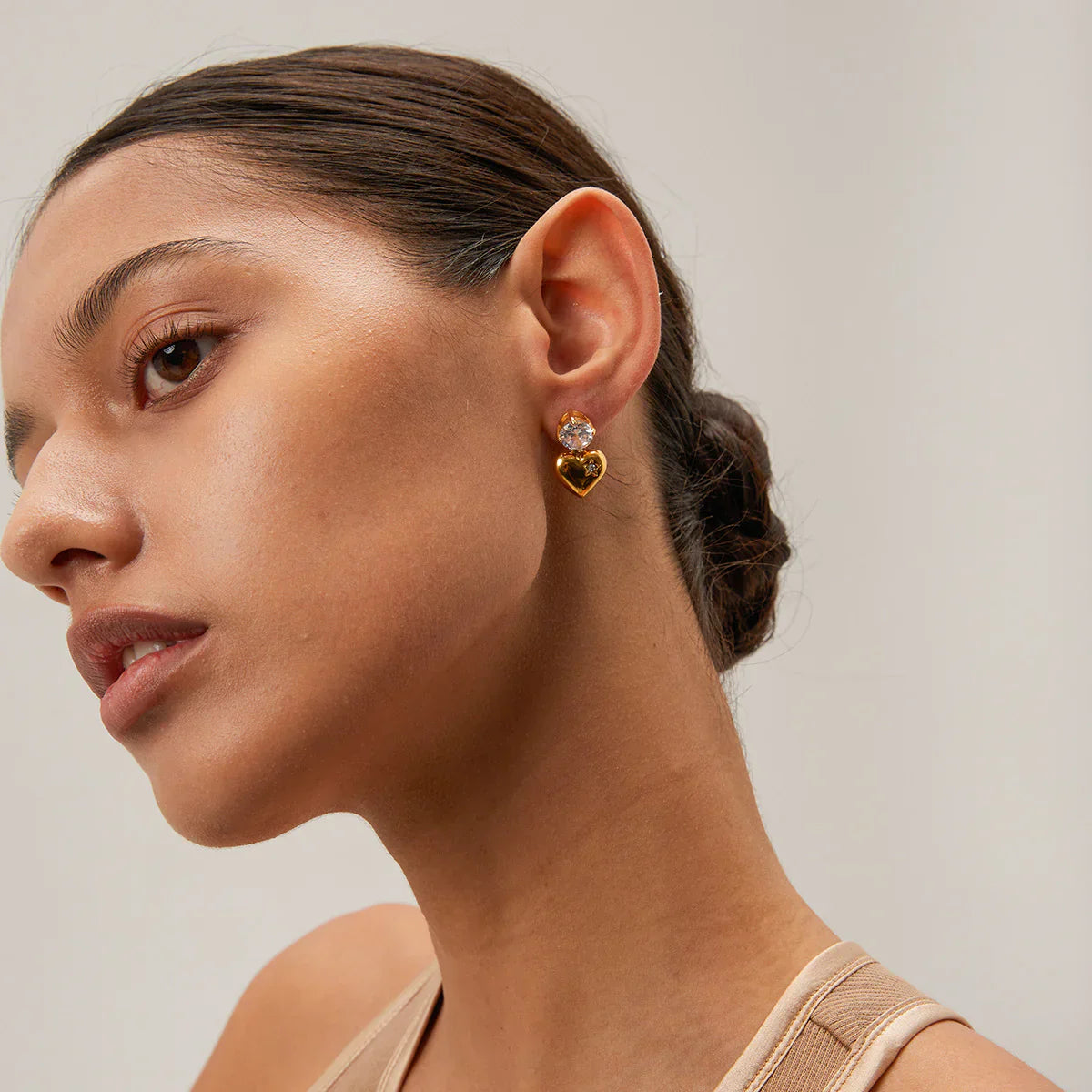 Mila Heart Earrings