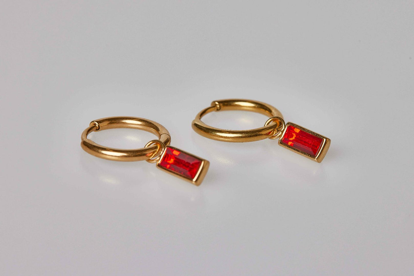 Ruby Romance Earrings