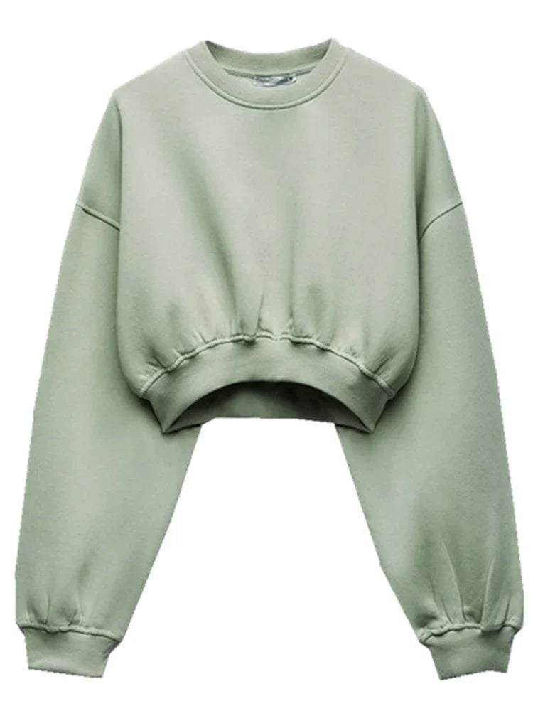 Merel | Two-Piece Crop Top Comfort Set