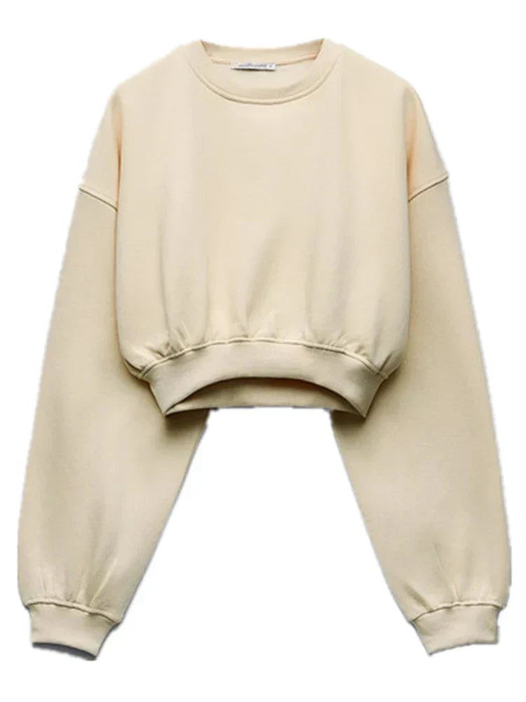 Merel | Two-Piece Crop Top Comfort Set