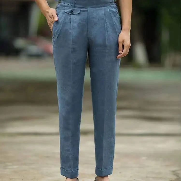 Trousers Federico Linen VES - No.1