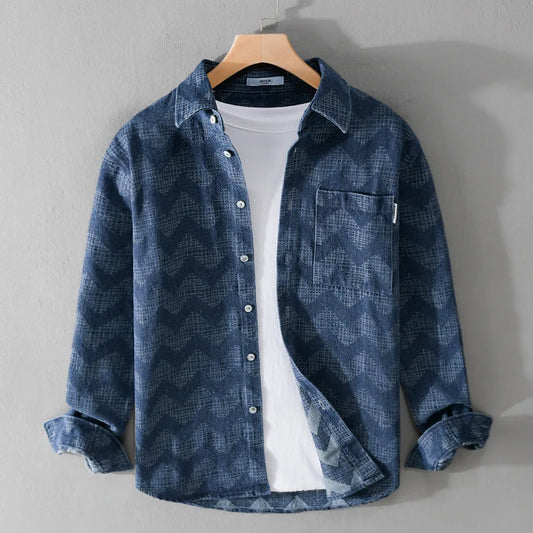 Shirt Denim Cotton Fabricio - VES. No. 27