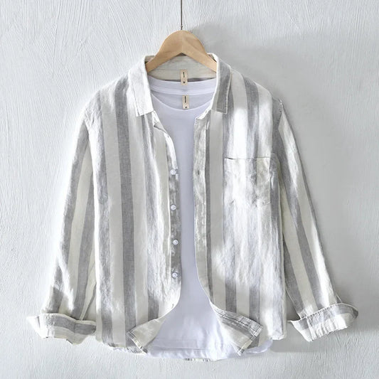 Shirt Linen Umberto VES - No.6