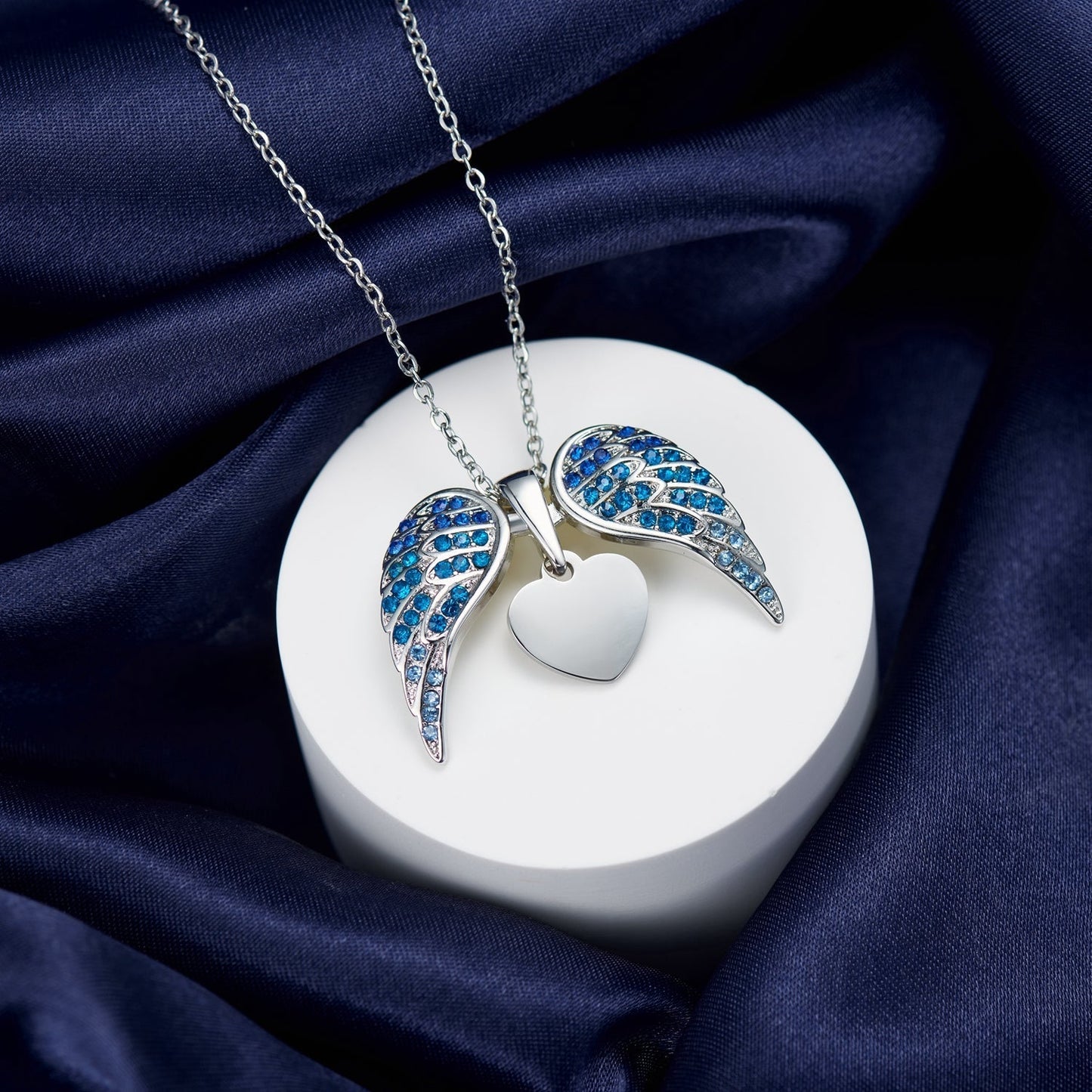Collar de ángel de la guarda