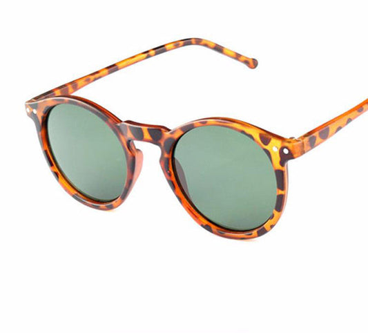 Gafas de sol con estampado animal