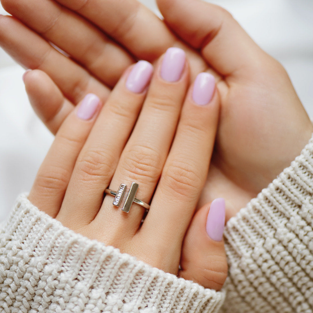 Mother & Daughter - Thick & Thin Ring