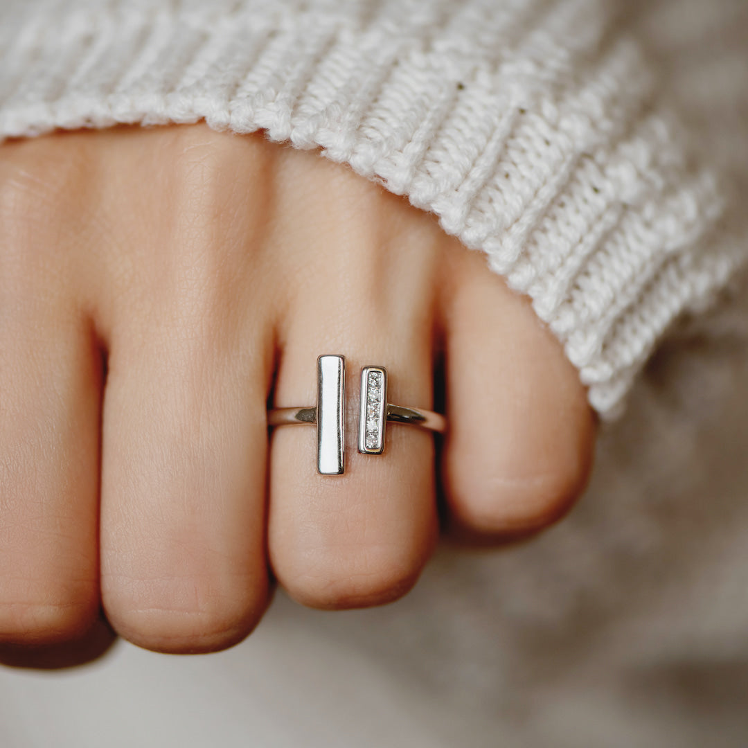 Mother & Daughter - Thick & Thin Ring