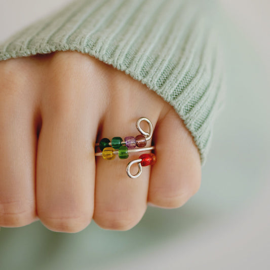 Rainbow Fidget Ring