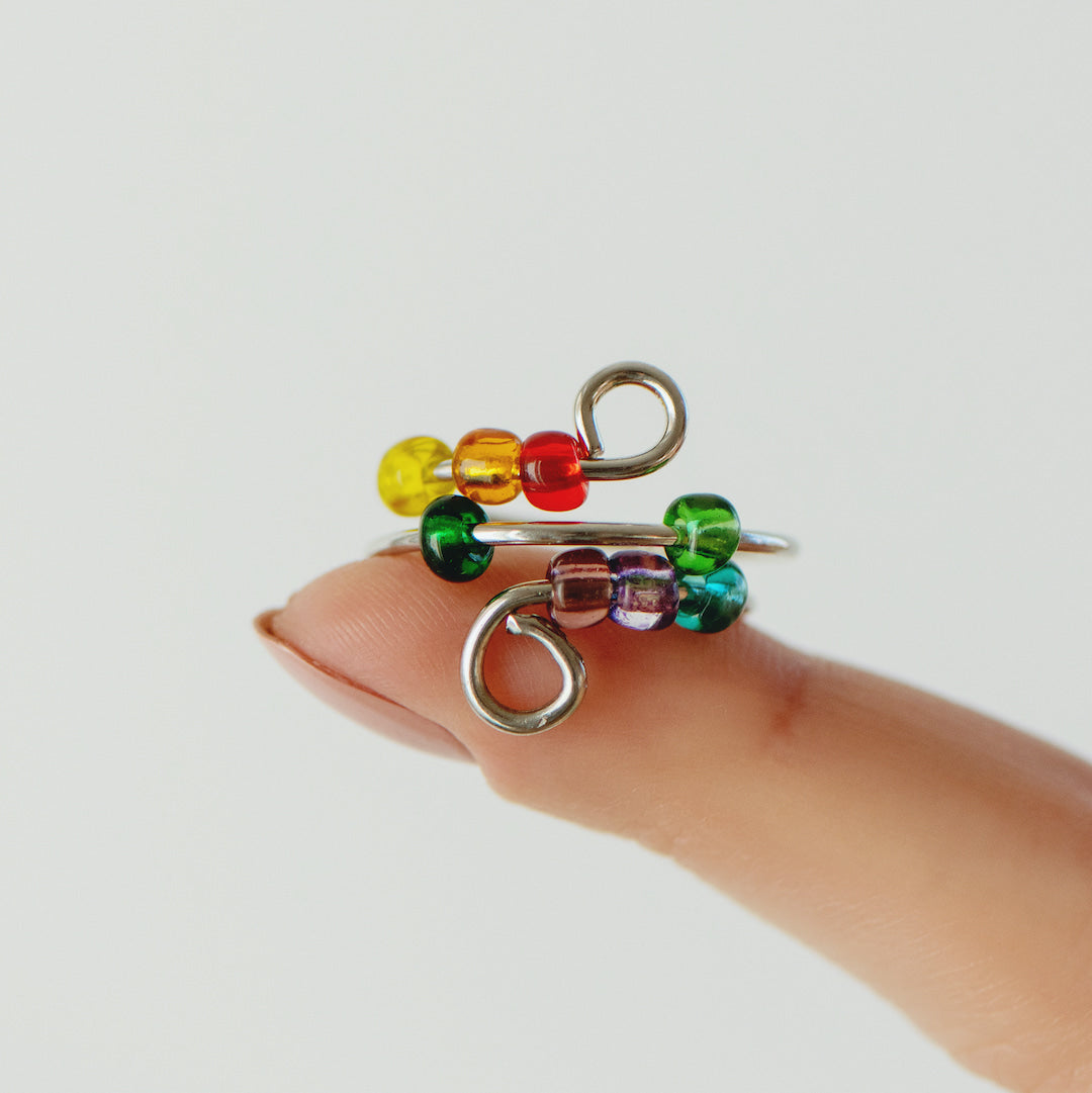 Rainbow Fidget Ring