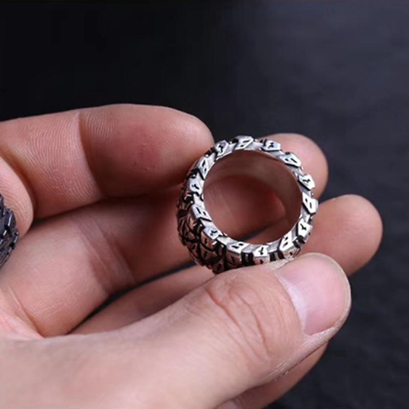 JEEP-REIFEN-STERLINGSILBERRING