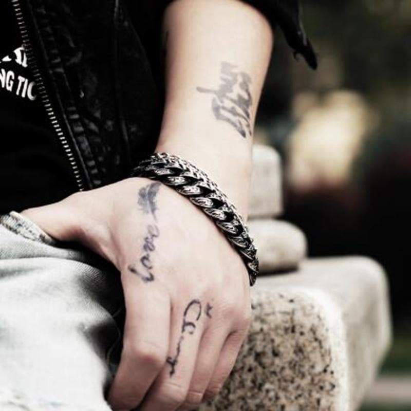 PULSERA VINTAGE TOTEM ROCK BIKER