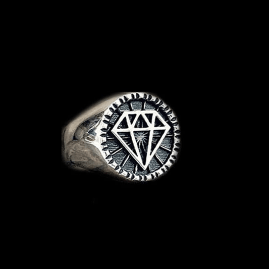 FASHION PENTAGON STAINLESS STEEL RING