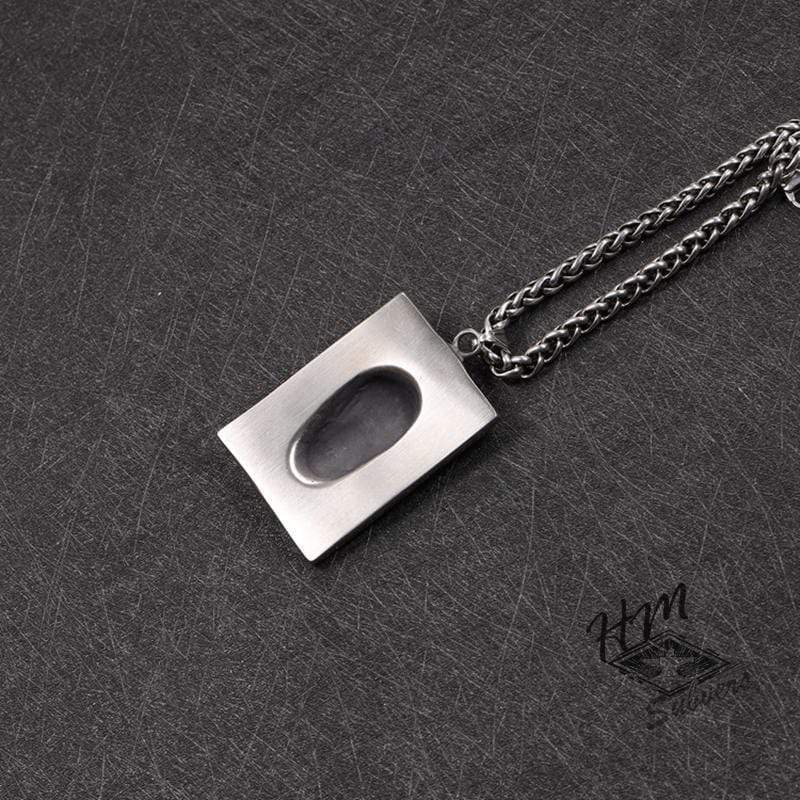 PUNK RETRO SKULL STAINLESS STEEL PENDANT