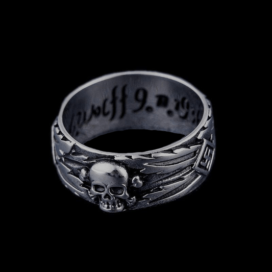 DEVIL SKULL STAINLESS STEEL RING