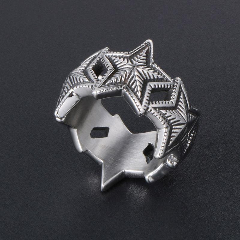 FASHION STAR STAINLESS STEEL RING