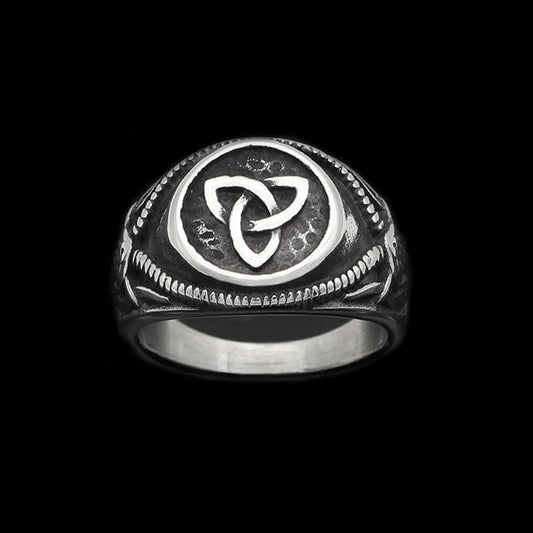 RETRO VIKING STAINLESS STEEL RING