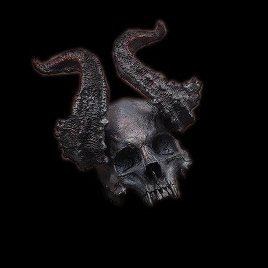 VINTAGE DEMON SATAN SKULL RING