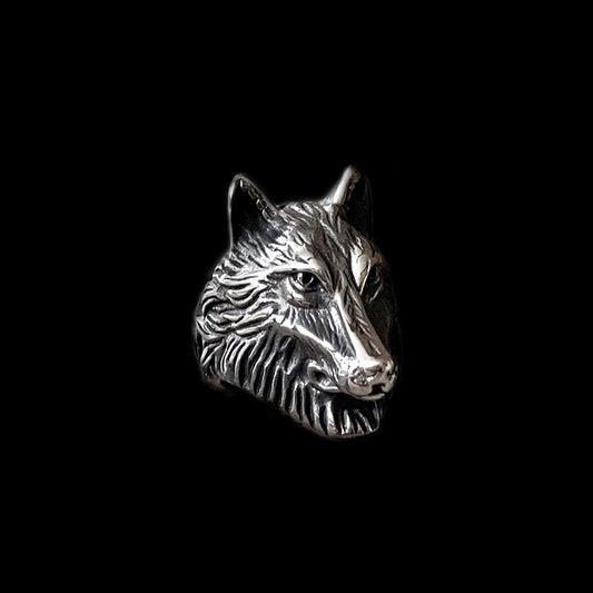 VIKING NORDIC GIANT WOLF RING
