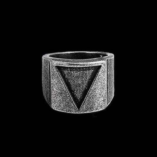 VIKING TRIANGLE STAINLESS STEEL RING