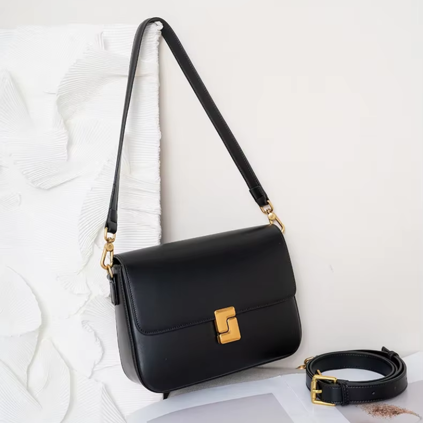 Leather shoulder bag "Matea"