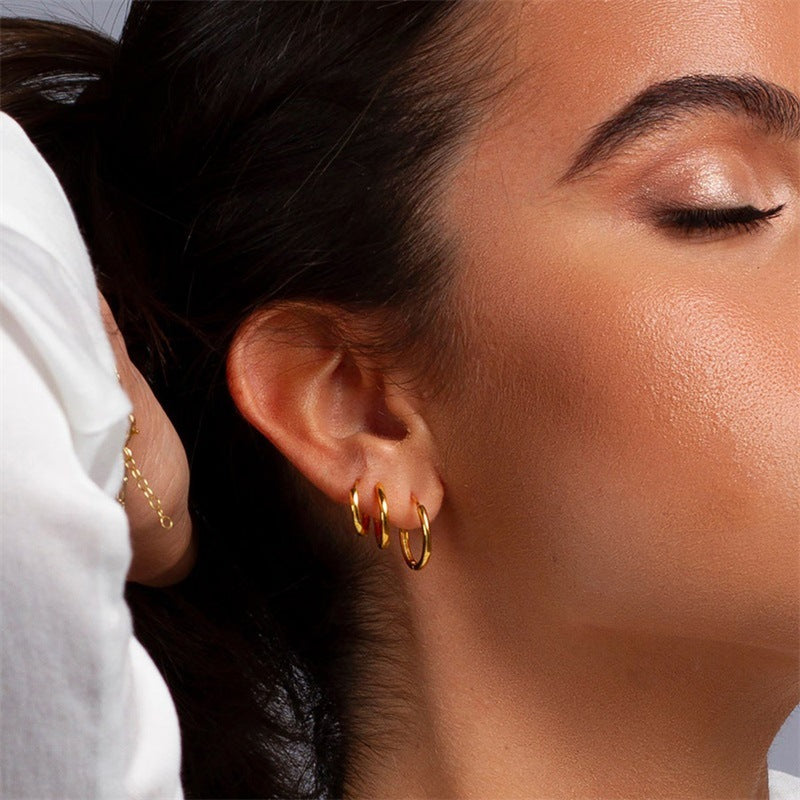 Orbita Hoop Earrings Set