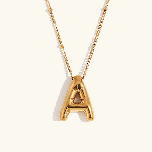 Balloon Letter Necklace