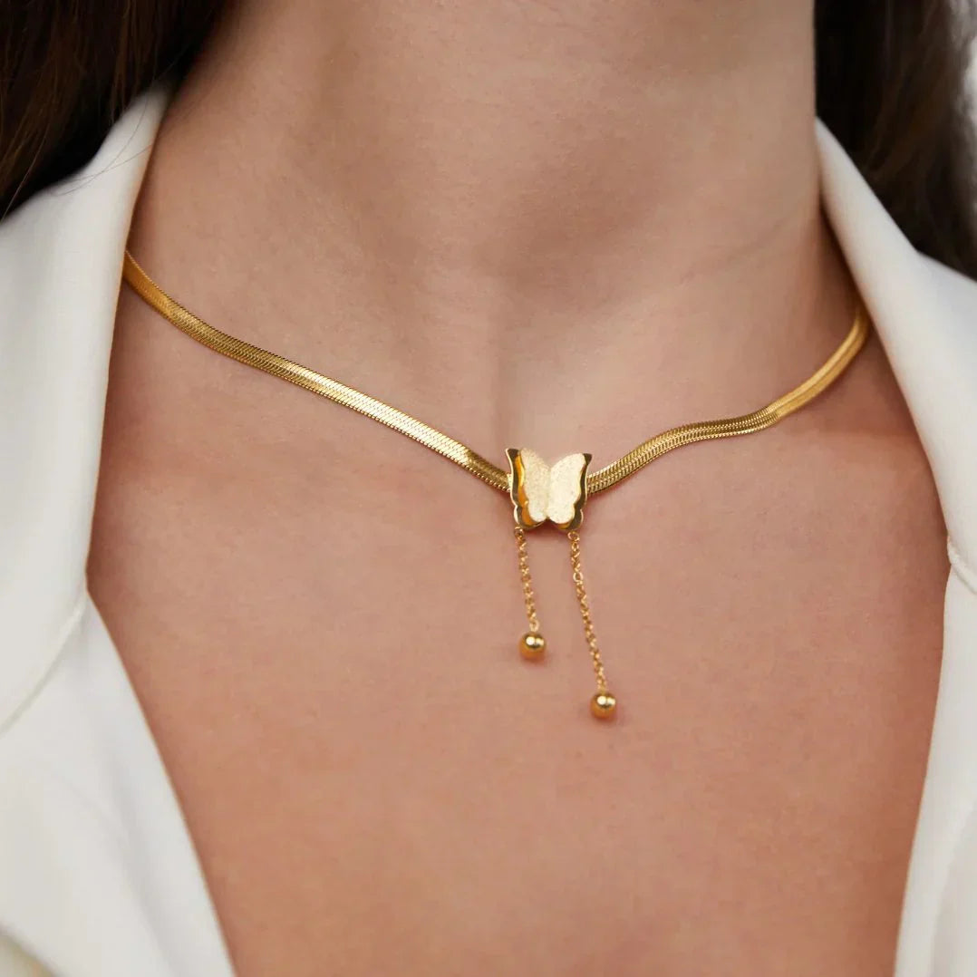 Bettina Butterfly Necklace