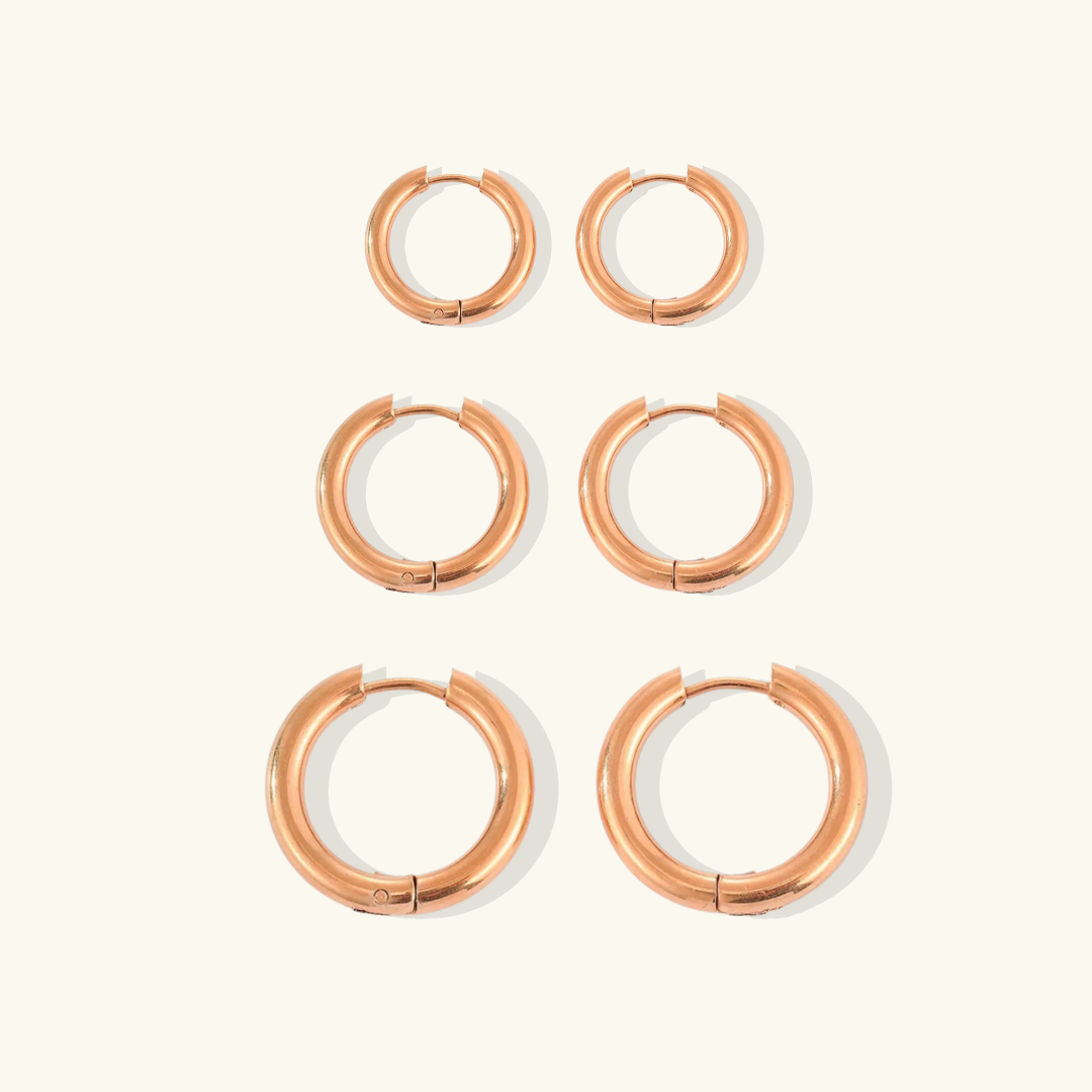Orbita Hoop Earrings Set