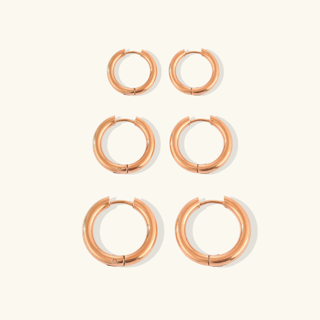 Orbita Hoop Earrings Set