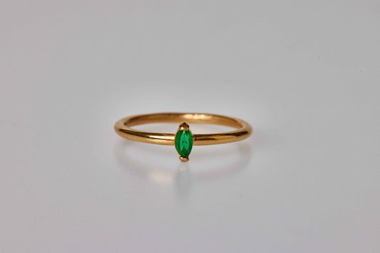 Emerald Romance Ring