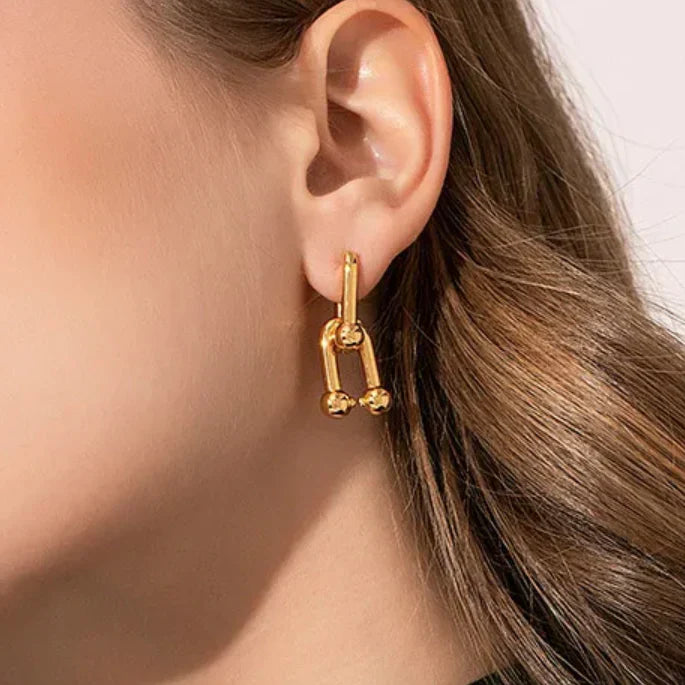 London Link Earrings
