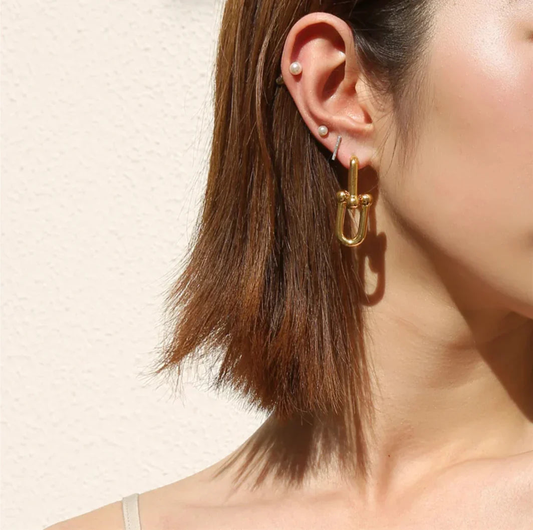 London Link Earrings