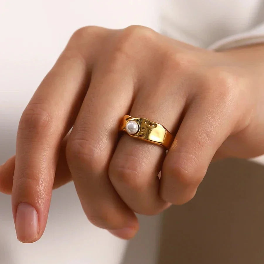 Maya Pearl Ring