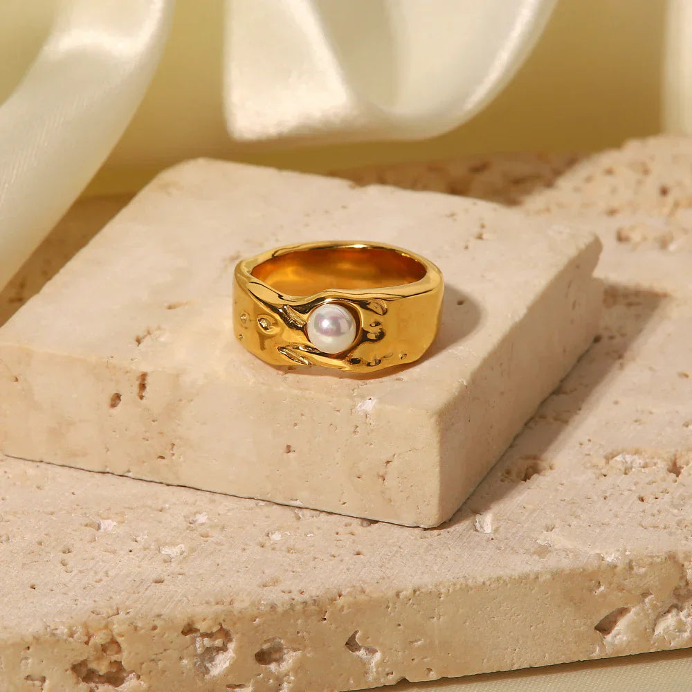 Maya Pearl Ring