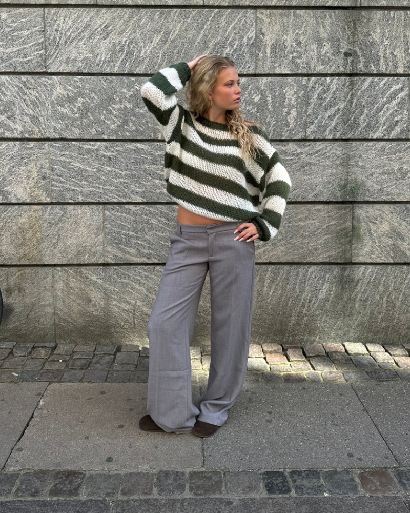 Louisa™ l Knitted striped sweater