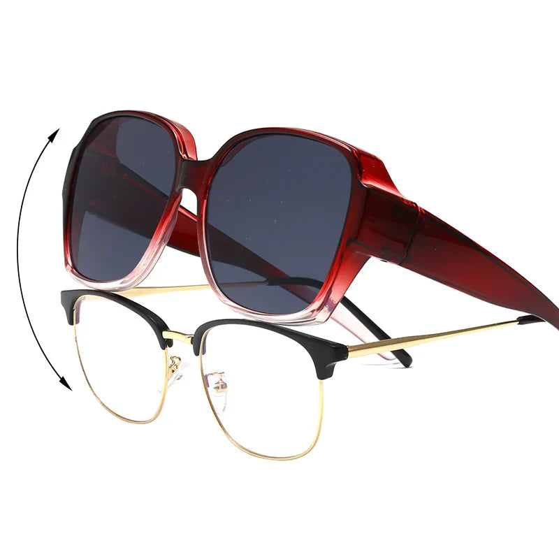 Shadow Fit Over Zonnebril - Bescherming & Comfort - Over-Zonnebril Design