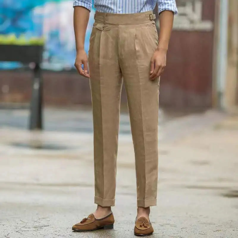 Trousers Federico Linen VES - No.1