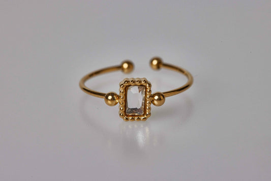 Square Diamond Ring